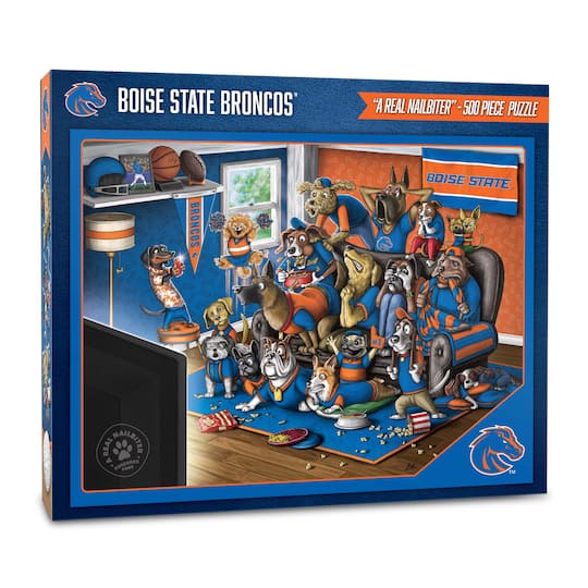 College Football Purebred Fans A Real Nailbiter 500 Piece Puzzle